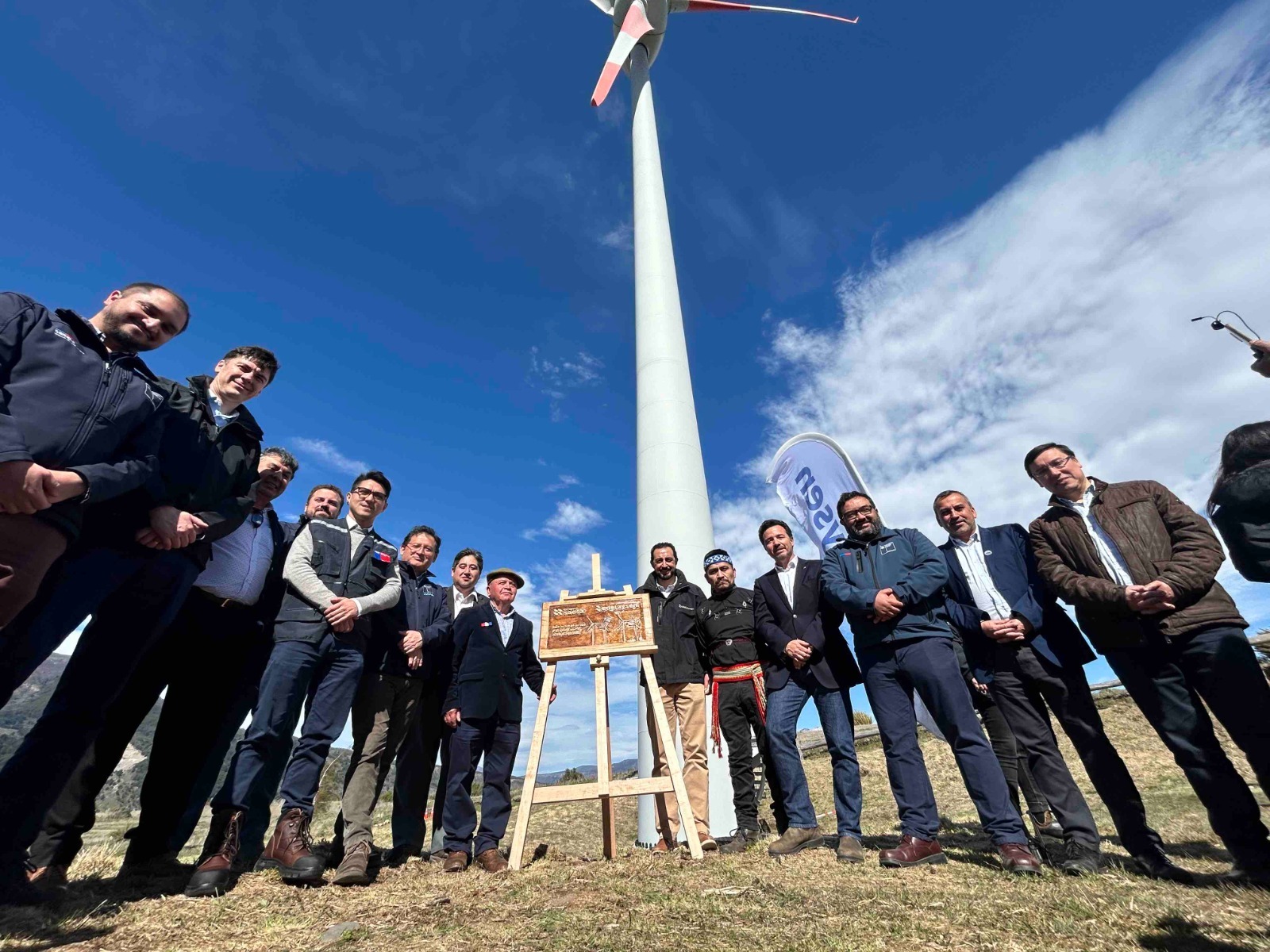 Energía limpia para Aysén: Se inauguró la ampliación del Parque Eólico Alto Baguales