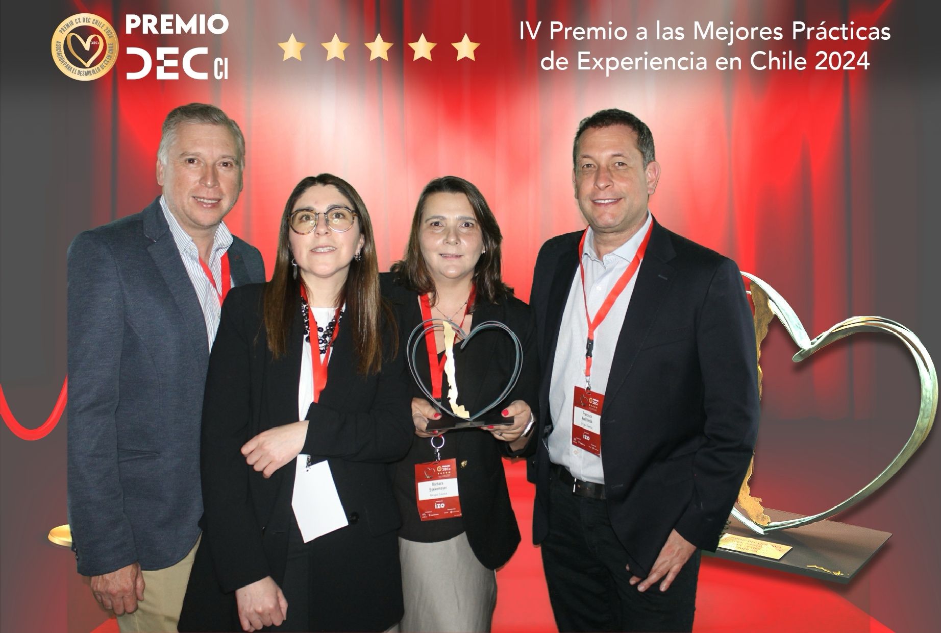 ¡Celebramos el Segundo Lugar en el Premio a las Mejores Prácticas de Experiencia de Clientes en Chile!