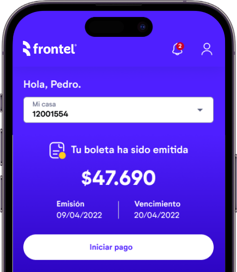Teléfono Frontel - Descarga App